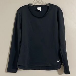 Nike Thermal black long sleeve shirt medium